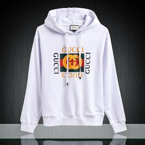 fake gucci white sweatshirt|gucci inspired sweatshirt.